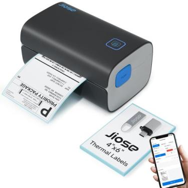 Imagem de Impressora de etiquetas de envio Jose Desktop Thermal 4x6 Bluetooth - 