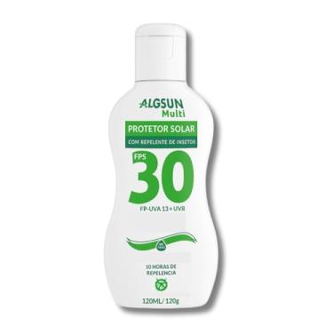 Imagem de Protetor Solar FPS 30 com Repelente AlgSun 120ml