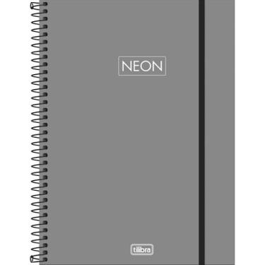 Imagem de Caderno Espiral Capa Plástica Universitário 1 Matéria Neon Fit Masculi