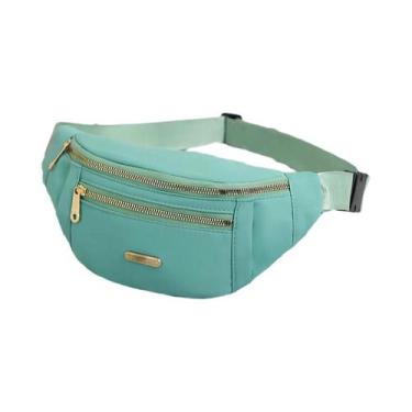 Imagem de Bolsa de Cintura Esportiva Feminina Multicamadas - Fanny Pack para Ati