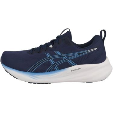 Imagem de ASICS Tênis masculino de cano baixo, Azul índigo Costa Azul 1011b962 401, 45
