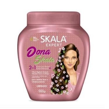 Imagem de Creme de Tratamento   Creme par Pentear Dona Skala 1kg