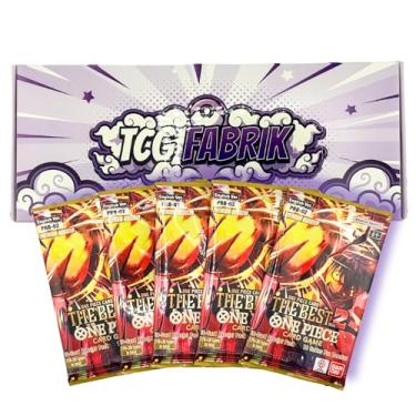 Imagem de One Piece Cards Booster Packs | 5X English Original Sealed Booster Packs | Custom Handmade Don! Card |One Piece TCG | (PRB02 The Best Vol.2 Premium (5 Packs /50 Cards in Total))
