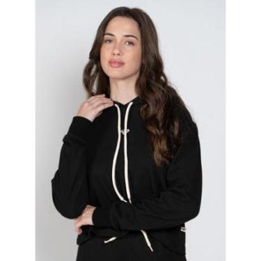 Imagem de Blusa Roxy M/L Hang Five Preto-Preto-GG-Feminino