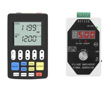 Imagem de Gerador de sinal portátil 4-20mA analógico 0-5V 0-10V 0-3,3V 0-22mA ± 10V saída multifuncional gerador de sinal de tensão de corrente (modelo SW-SG)