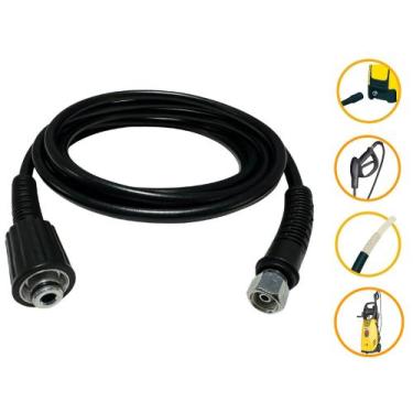 Imagem de Mangueira de Nylon 5 Mts Tramontina Master 2350psi 16MPa 2000W Lavador
