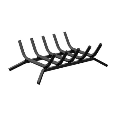 Imagem de Generic Grelha para lareira, grelha para lenha, armazenamento e organização, suporte para lenha em ferro para uso interno e externo.