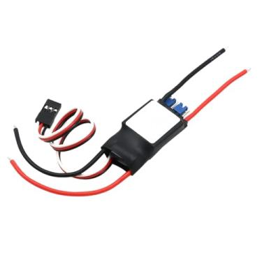 Imagem de rockible RC escovado motor ESC escovado peça sobressalente do motor, atualizar peças controlador de velocidade elétrica para avião brinquedo, 30A