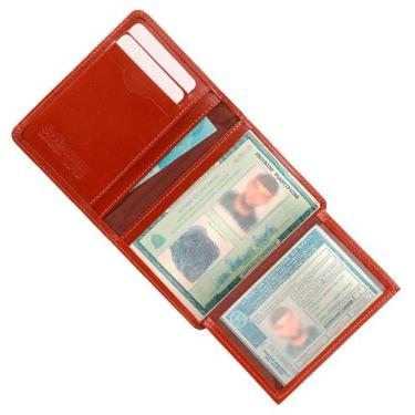 Imagem de Carteira Masculina Couro Legítimo Antifurto 620 SrHomem - FORA DE LINH