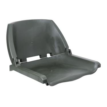 Imagem de JicSuXi Peças de reposição para assento de barco dobrável Premium com encosto e acessório profissional fácil de limpar para cadeira de barco, Verde