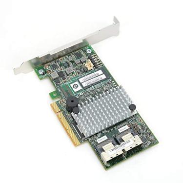 Imagem de SUNGOOYUE Placa Controladora LSI SATA/SAS de 8 Portas, PCI Express 2.0 X8, Cache DDRIII de 512 MB, 6 Gbps, Com Suporte 0/1, para Servidores e Sistemas de Armazenamento
