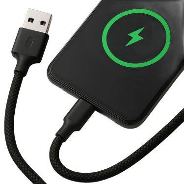 Imagem de Cabo Turbo Type C Tipo C Veloz Para Celulares Tablet Nylon