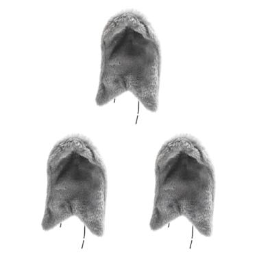 Imagem de Fenteer Conjunto de 3 Cobertores de Canto para Pássaros, Casinha de Pássaros, Quente, Rede para Pássaros, Fácil de Limpar, Abrigo para Pássaros, Cama, Cinza