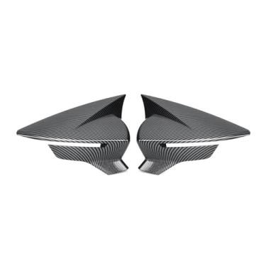 Imagem de VDLJA Capa de espelho retrovisor de carro para SEat Leon MK3 5F St FR Cupra Ibiza Mk5 Arona KJ7 2017-2020, tampas de cobertura de espelho de asa lateral, capa de proteção contra chuva, carcaça de