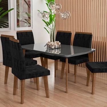 Imagem de Mesa Liverpool 1,70 X 0,90 Oblongo Grafite