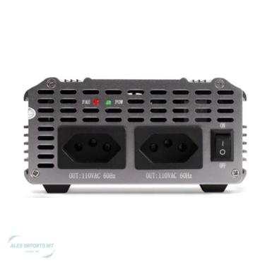 Imagem de Conversor De Corrente 12v 110v Inversor Potência 3000w