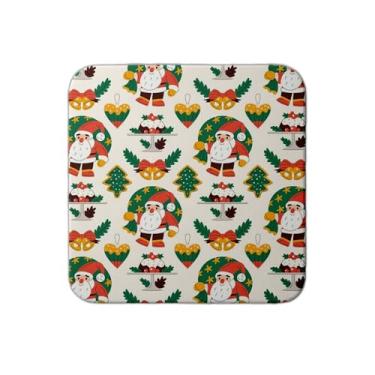 Imagem de Ladrilho Decorativo de Cerâmica Com Estampa Natalina Fofa