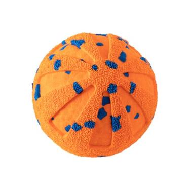 Imagem de Brinquedo para Cachorro Pet ETPU Pipoca Saltitante Giratório Multifuncional Interativo Autoentretenimento Brincadeira Tr