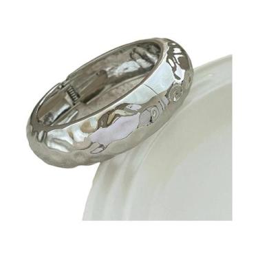 Imagem de Pulseiras De Metal Geométricas Com Pérolas Imitadas De Moda, Joias Hip