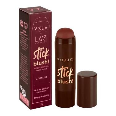 Imagem de Vizzela Stick Blush Red Mocha - Vizzela Cosméticos