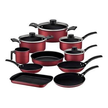 Imagem de Conjunto de panelas de alumínio com 10 peças