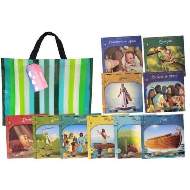 Imagem de Conjuntos Clássicos Bíblicos + Ecobag -   - PE DA LETRA, 3