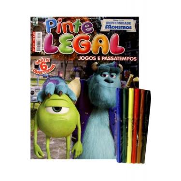 Imagem de Pinte Legal - Ed. 247 - Universidade Monstros - Abril, 3