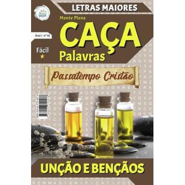 Imagem de Unção e bençãos - mente plena caça palavras - vol. 18 - PASSO A PASSO,