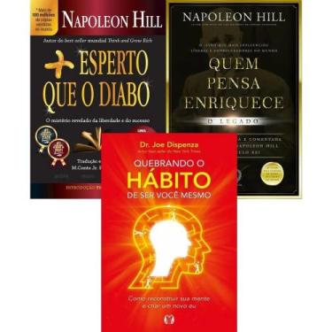 Imagem de Kit Quebrando O Hábito De Ser Você Mesmo, Quem Pensa Enriquece - O Leg