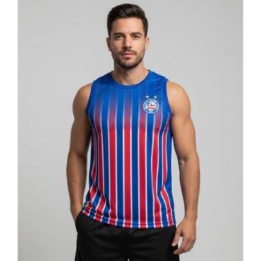 Imagem de CAMISETA REGATA BAHIA OFICIAL TORCEDOR ESQUADRÃO MASCULINA-Masculino