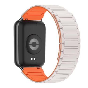 Imagem de ORKDFJ Pulseira de silicone para relógio inteligente Mi Band 8 Pro pulseira de substituição para pulseira Redmi Watch 4, For Redmi Watch 4, Ágata