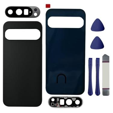 Imagem de Substituição de vidro traseiro para Pixel 9 Pro com lente de câmera traseira para Google Pixel 9 Pro Capa traseira de vidro com fitas pré-instaladas + ferramentas (não adequado para Pixel 9/9 Pro XL