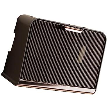 Imagem de aqxreight Caixa de Armazenamento de Roteador WiFi Montada na Parede - Cabo Espaçoso para Com Tampa Segura PP PET Design Decoração Moderna para Sala de Estar, Quarto, Estudo (Cor Café Tamanho Grande