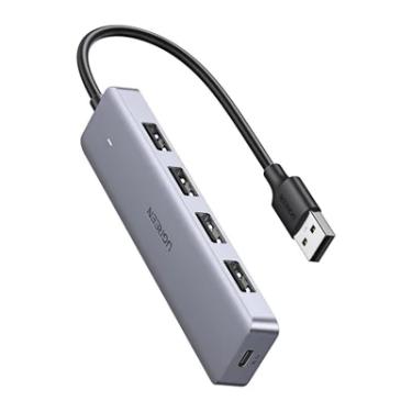 Imagem de Hub Adaptador Ugreen, 4 Portas, USB 3.0