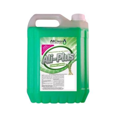Imagem de Desinfetante Uso Geral AliPlus Capim-Limão 5 Litros
