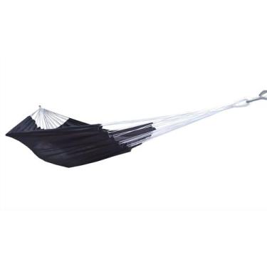 Imagem de Rede de dormir nylon Camping, Pesca, Selva, lazer - ArtesãoNato, Preto