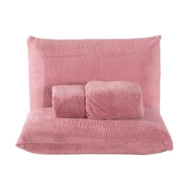 Imagem de Lençol de Plush 3 Peças - Solteiro/Casal Padrão/Queen/King - COM ELÁSTICO A VOLTA TODA(Rosê,Queen 3 Peças)