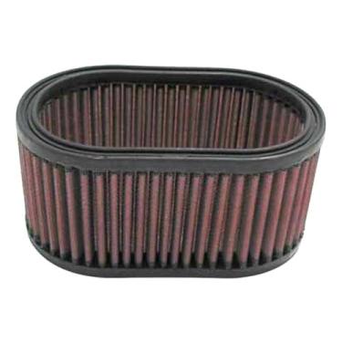 Imagem de K&N Filtro de ar do motor: Alto desempenho, premium, lavável, filtro de substituição industrial, resistente: E-3341