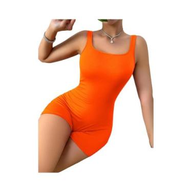 Imagem de Body Feminino Sexy, Sem Costas e Sem Mangas - Modelo Bodycon Curto, BR