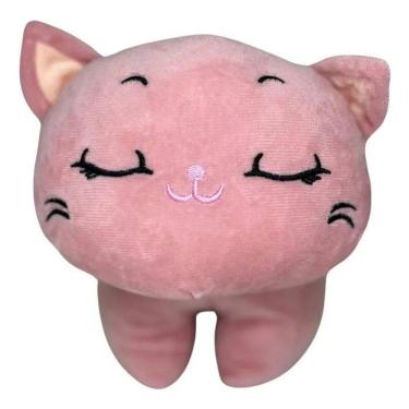 Imagem de Gato De Pelúcia Olhos Fechados - 27 Cm