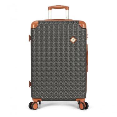 Imagem de Mala De Viagem Apollo Gash Abs Com Rodas 360 Cinza