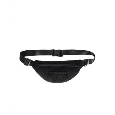 Imagem de Pochete Pet Transversal Pequena Para Passeio Camp Com Argola E Porta Saquinho - Preto Preto