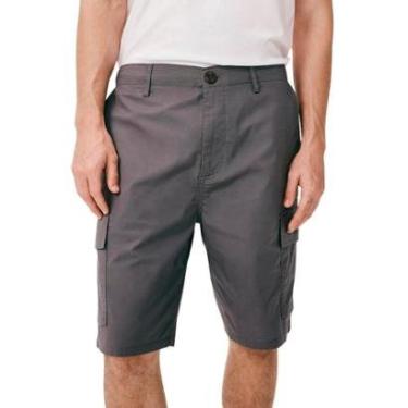 Imagem de Bermuda Masculina Hering Cargo Reta Masculina-Masculino