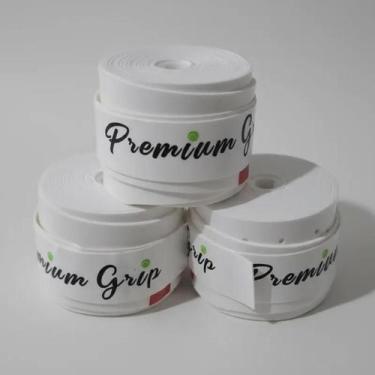 Imagem de Kit 3 Overgrip Pegajoso Perfurado Grip Para Raquetes De Tennis, Beach 