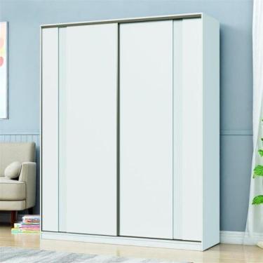 Imagem de Guarda Roupa Casal 2 Portas de Correr em MDF Conde New Móveis Castro, 