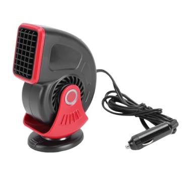 Imagem de SUNGOOYUE Aquecedor de Carro, Descongelador Portátil para Pára- de 150 W Com Fio de Aquecimento de Hélice Dupla e Purificação de ânions para Caminhões e Carros (Vermelho)