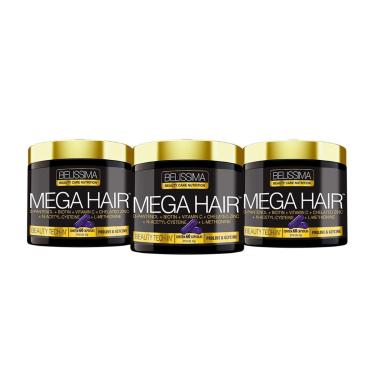 Imagem de KIT 3X MEGA HAIR 60 CAPS - BELÍSSIMA-Unissex