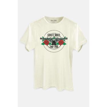Imagem de Camiseta Guns N Roses Tour 1988 - Piticas, M, Areia