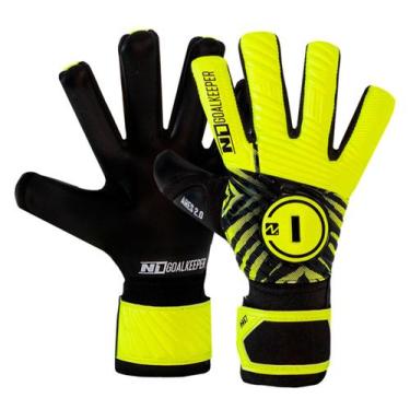 Imagem de Luva de Goleiro Profissional N1 Infantil, 4, Neon