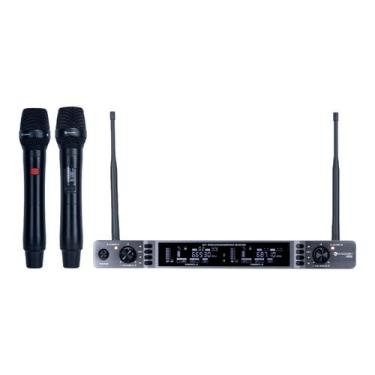 Imagem de Microfone Duplo Kadosh K622M KCOM-B6 Sem fio